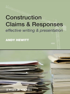cover image of Construction Claims and Responses